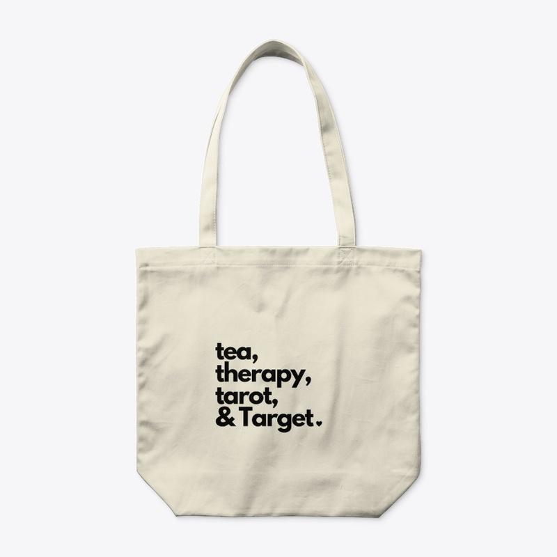 Tea, therapy, tarot, & Target